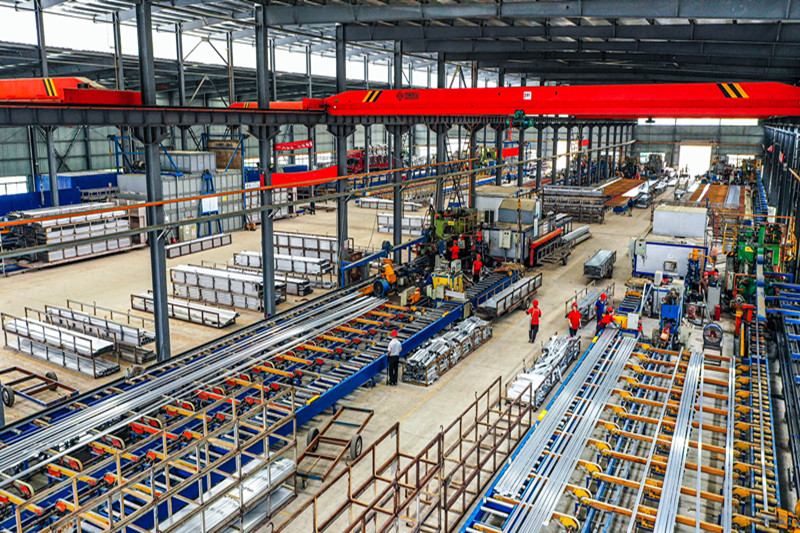 挤压生产车间展示