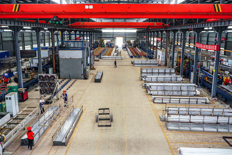 挤压生产车间展示